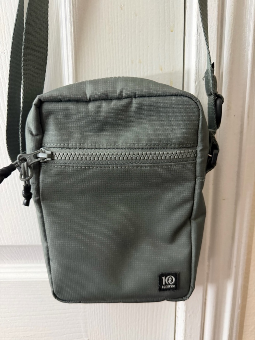 tentree Ripstop Crossbody Bag - Mineral gray